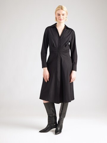 BOSS Платье-рубашка 'Drepil' в Черный: спереди