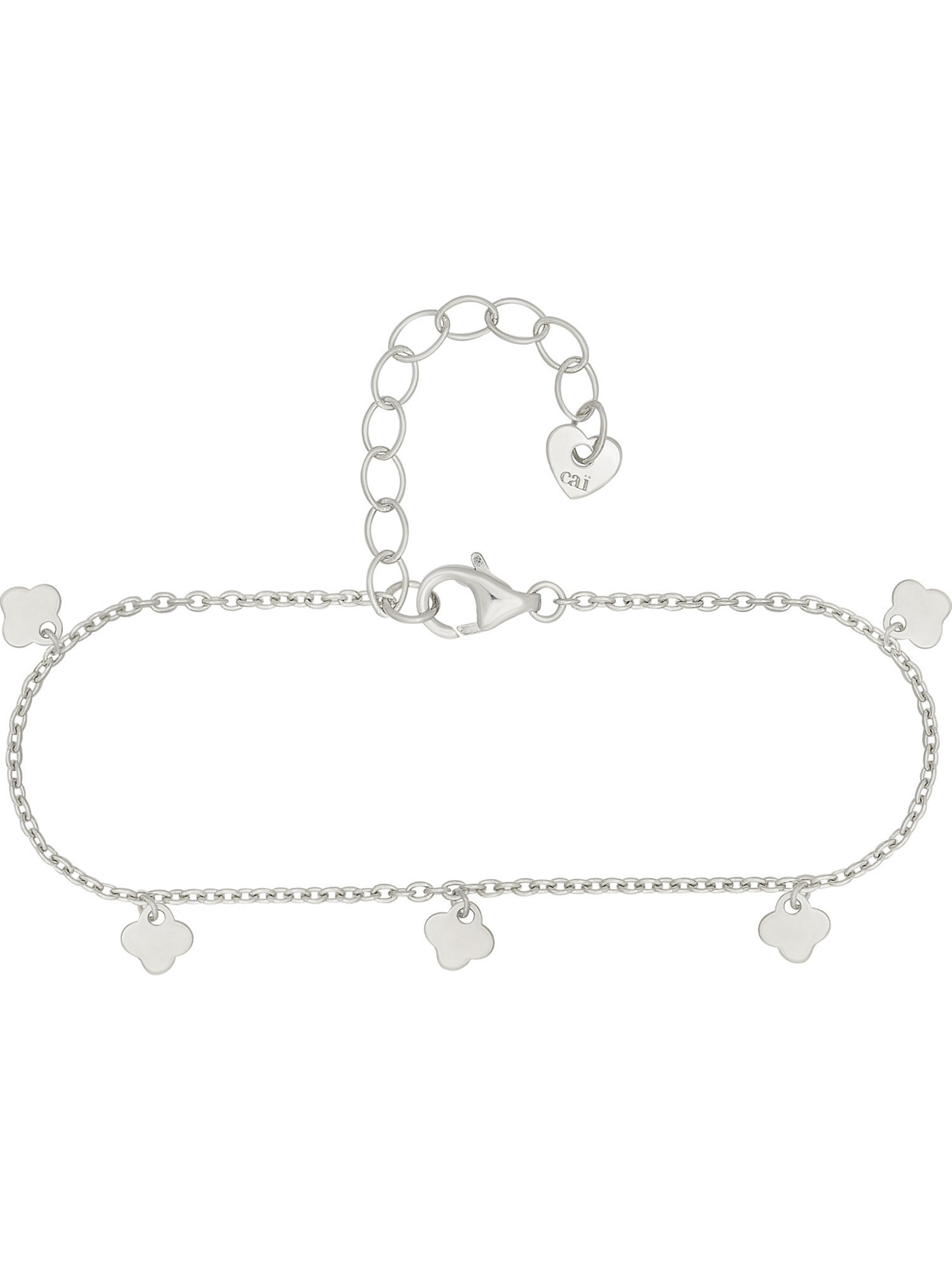 Bracelet caï en argent : devant