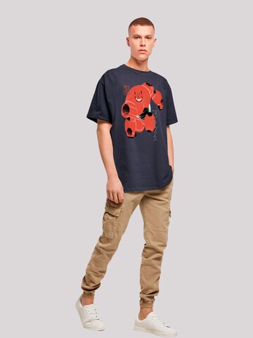 F4NT4STIC Shirt 'Big Hero 6 Baymax Suite Pose' in Blauw