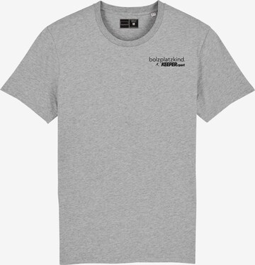 Bolzplatzkind Performance Shirt in Grey: front