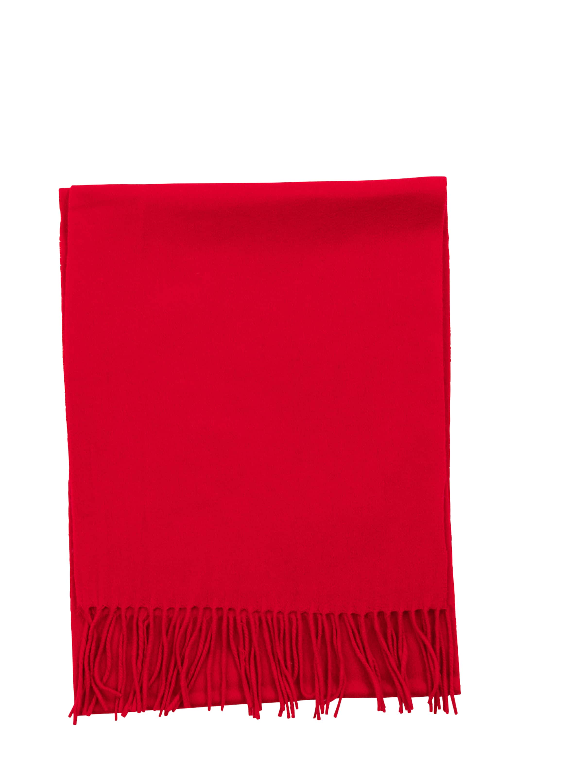Écharpe CASH-MERE.CH en rouge