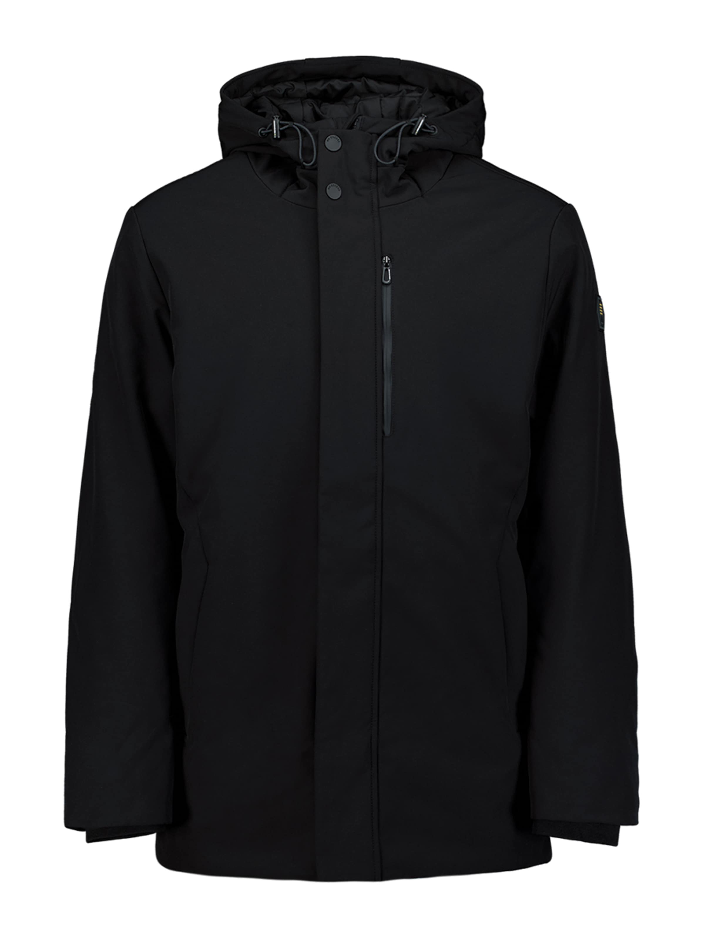 No ExcessTehnička jakna - crna boja: prednji dio