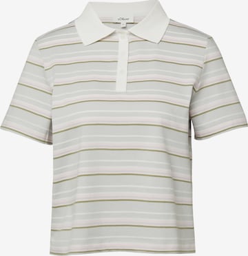 s.Oliver Polo-Shirt in Grau: Vorderseite