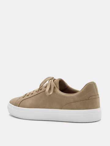 Pull&Bear Sneakers laag in Bruin