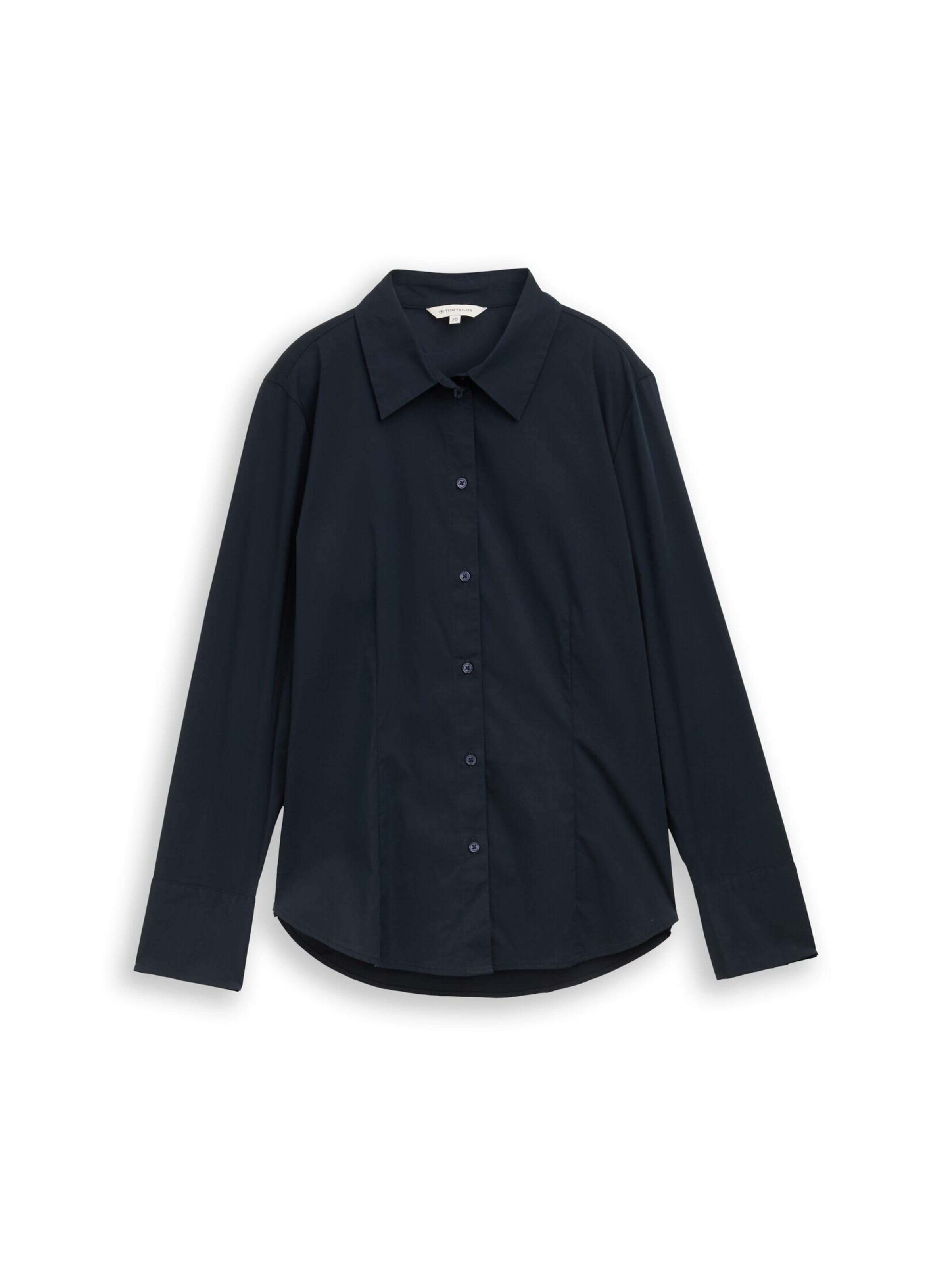 TOM TAILOR Bluse in S in navy, Produktansicht
