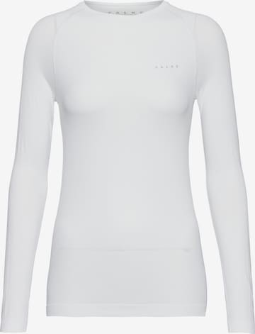 FALKE Funktionsshirt 'Warm' in Weiß: Vorderseite