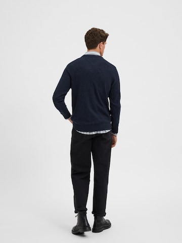 Pull-over 'Coban' SELECTED HOMME en bleu