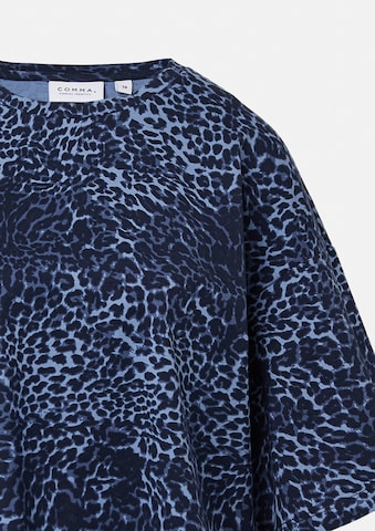 T-shirt comma casual identity en bleu