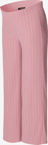 Supermom - Pierna ancha Pantalón 'Fraser' en rosa