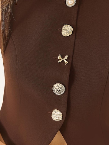Gilet di Bianco Lucci in marrone