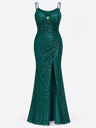 Ombre Abendkleid‌‌‌‌‌‌‌‌‌‌ in 36 in grün, Produktansicht