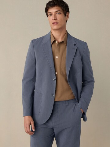 Next Slim fit Business blazer in Grey: front