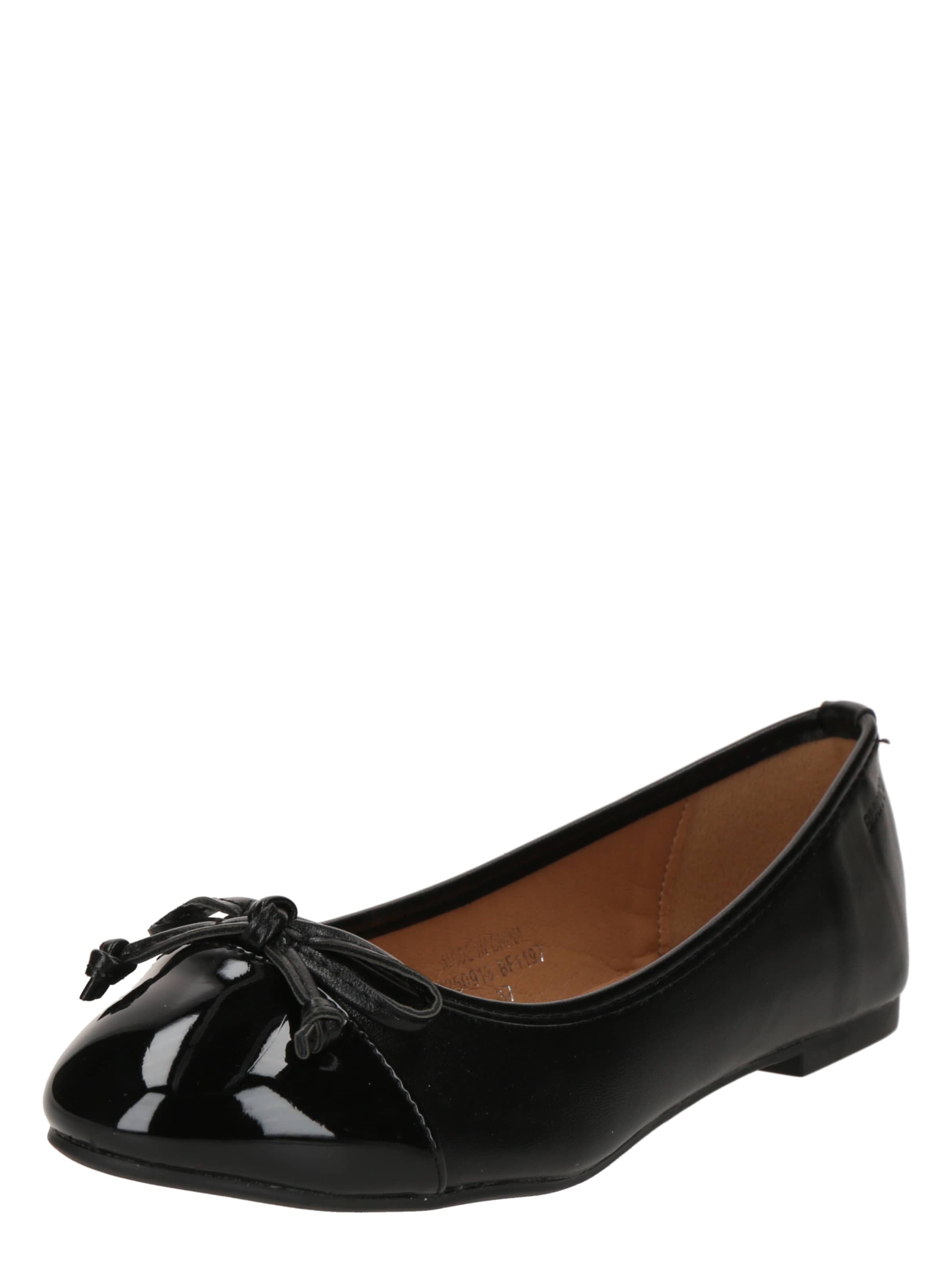 Balerini 'Celine' de la Bianco pe negru: față