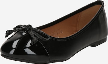 juoda Bianco Balerinos 'Celine': priekis