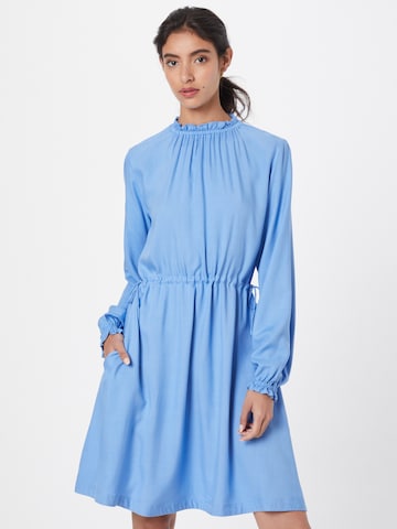 Soft Rebels Košilové šaty 'Karla' – modrá: přední strana