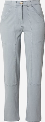 Marks & Spencer Regular Broek in Blauw: voorkant