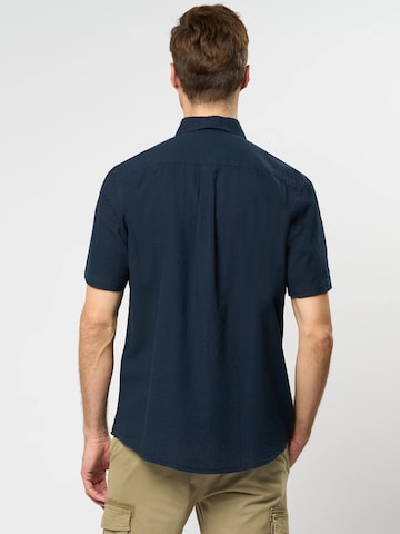 MCS Regular fit Overhemd 'Fort Worth' in Blauw