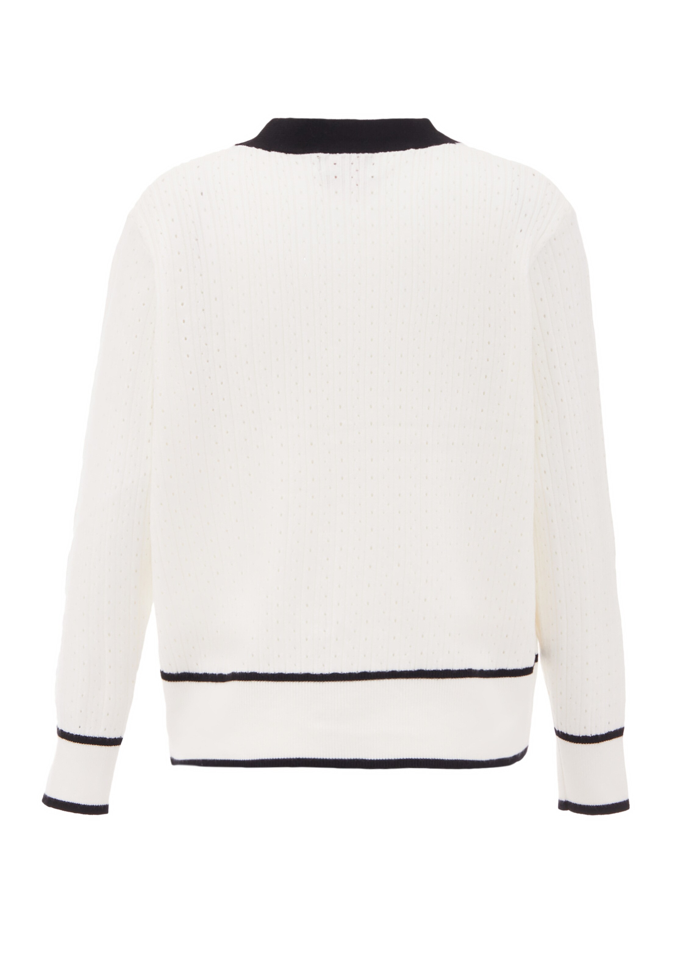 NALLY - Casaco de malha em branco