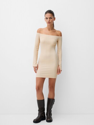 Bershka Dress in Beige