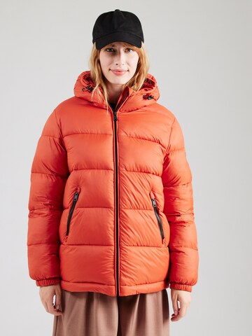 NAPAPIJRI Vinterjakke 'A-BOX LOGO MED' i rød: forside