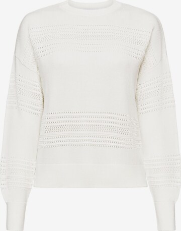 Pull-over ESPRIT en blanc : devant