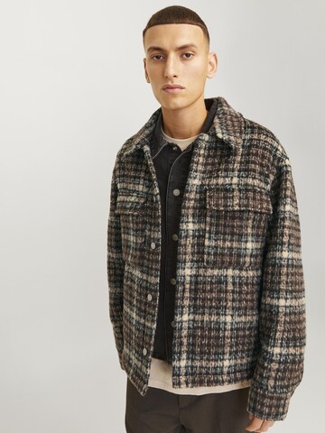 JACK & JONES Overgangsjakke i brun