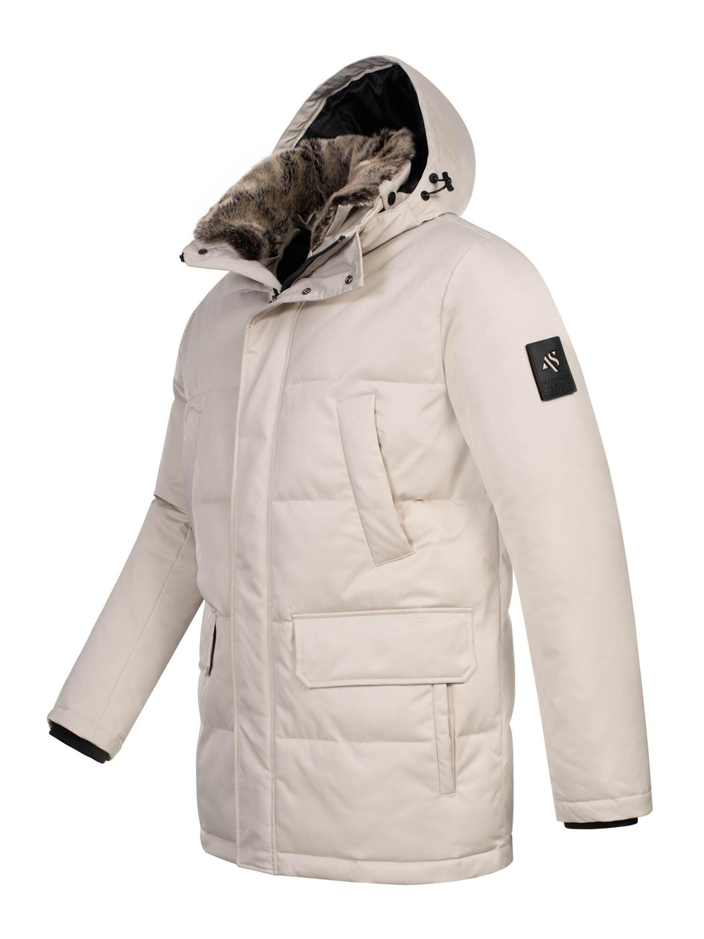 Alessandro Salvarini Winterjas 'AS456' in Wit