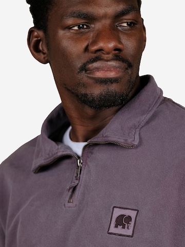 Trendsplant Sweatshirt ' SAUCE LOOPBACK ' in Lila