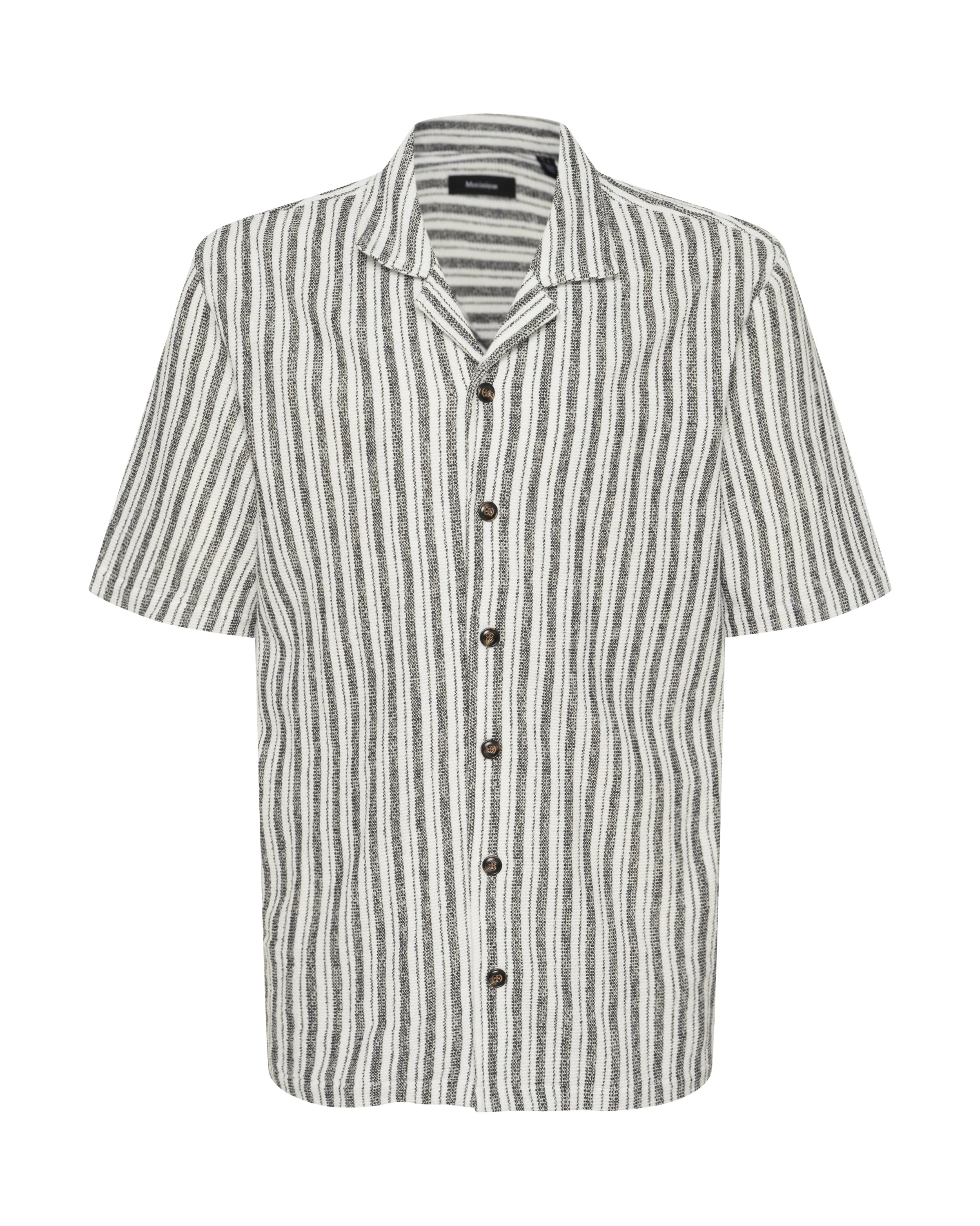 Matinique Comfort Fit Hemd 'MAklampo' in Grau: Vorderseite