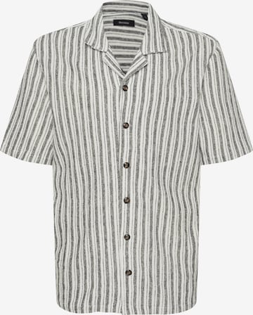 Matinique - Comfort Fit Camisa clássica 'MAklampo' em cinzento: frente