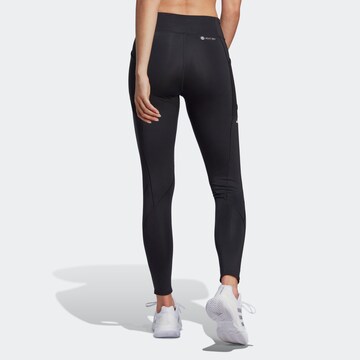 ADIDAS PERFORMANCE Skinny Παντελόνι φόρμας 'Match ' σε μαύρο