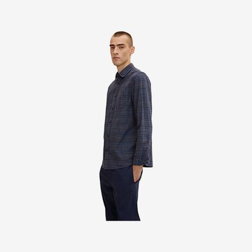 TOM TAILOR Regular Fit Hemd in Blau