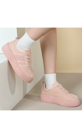 Ital-Design Sneaker in Pink: Vorderseite