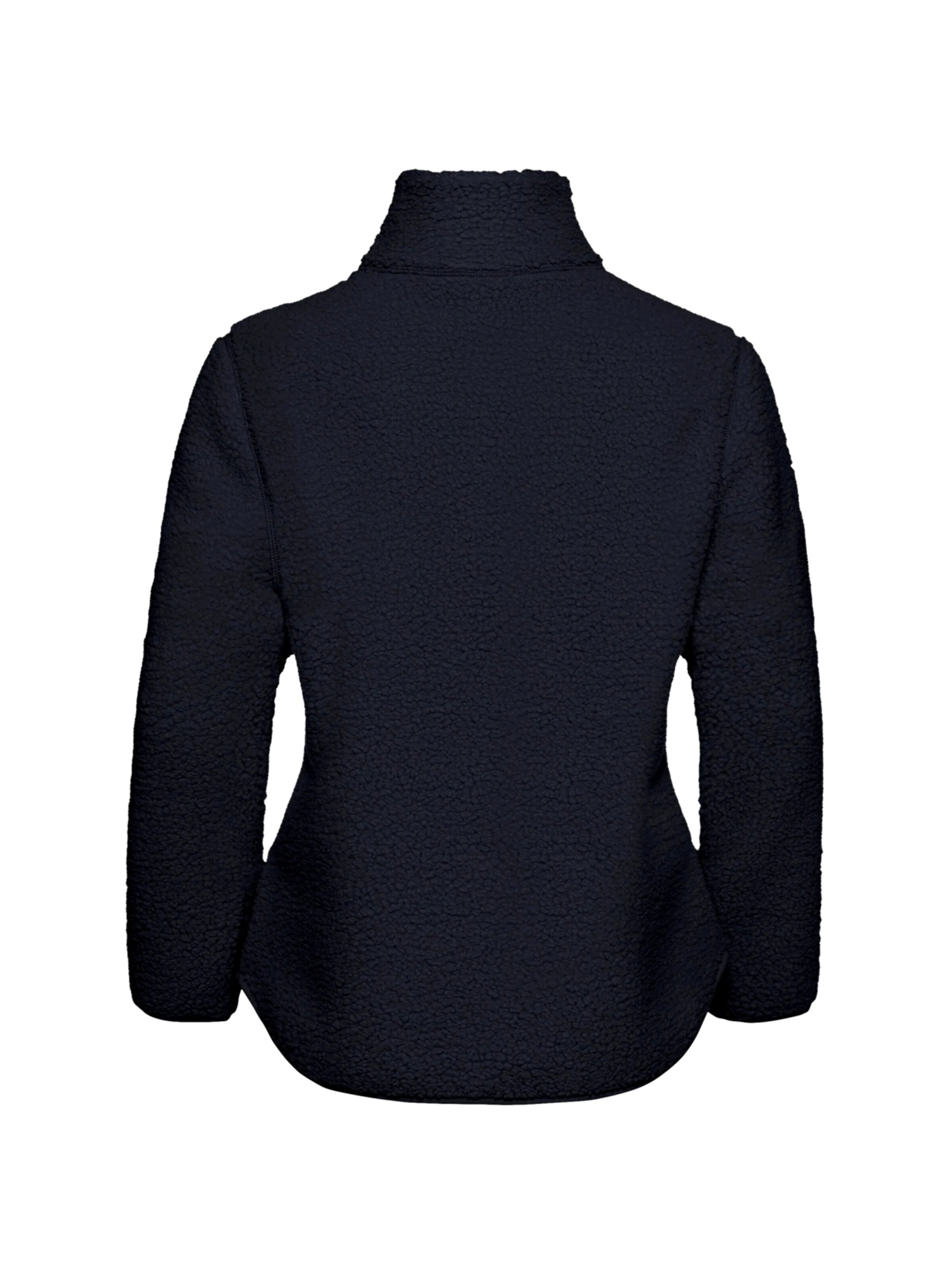 JACK WOLFSKIN Athletic fleece jacket 'High Curl' in Blue