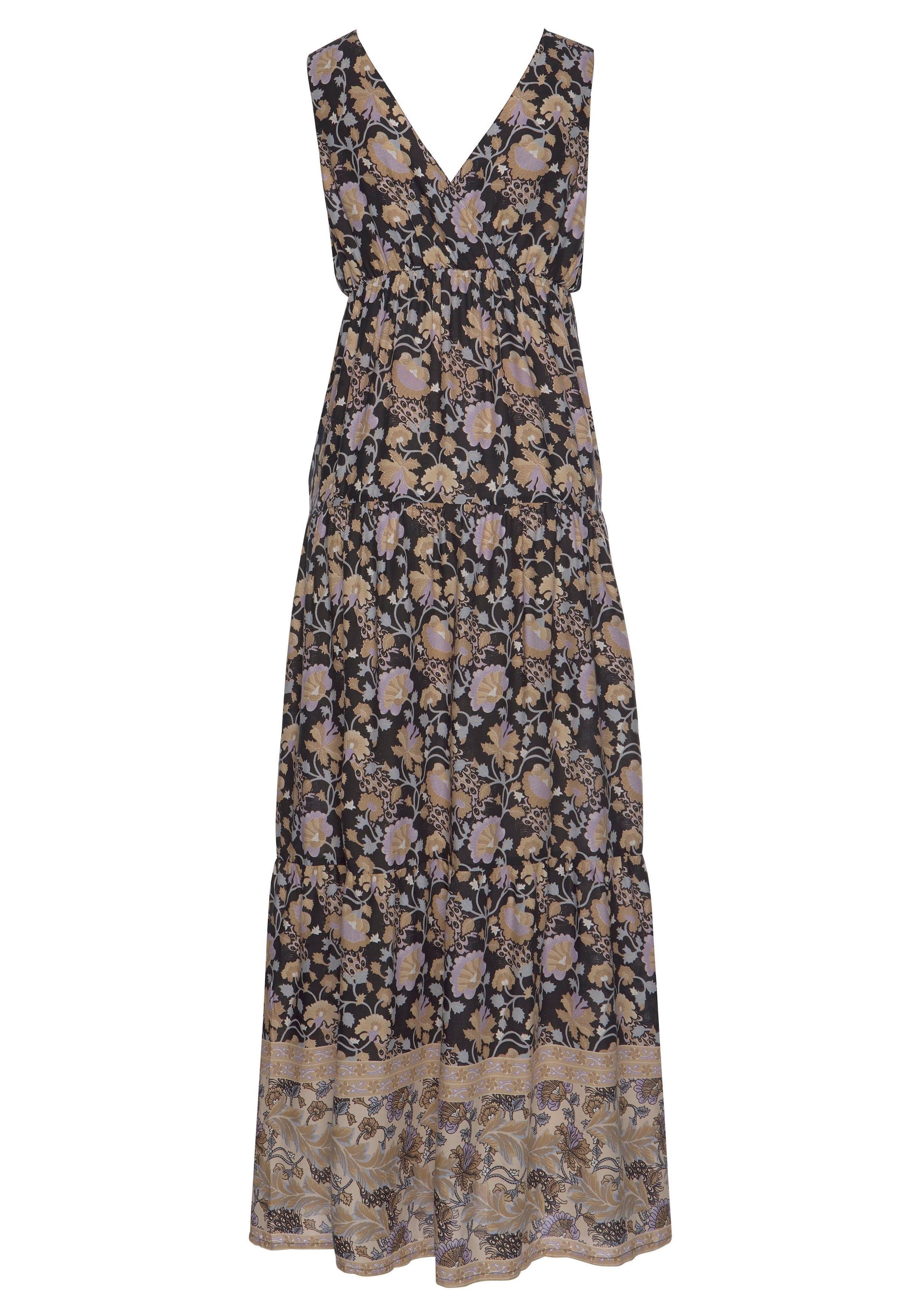 LASCANA Letné šaty - Sivá