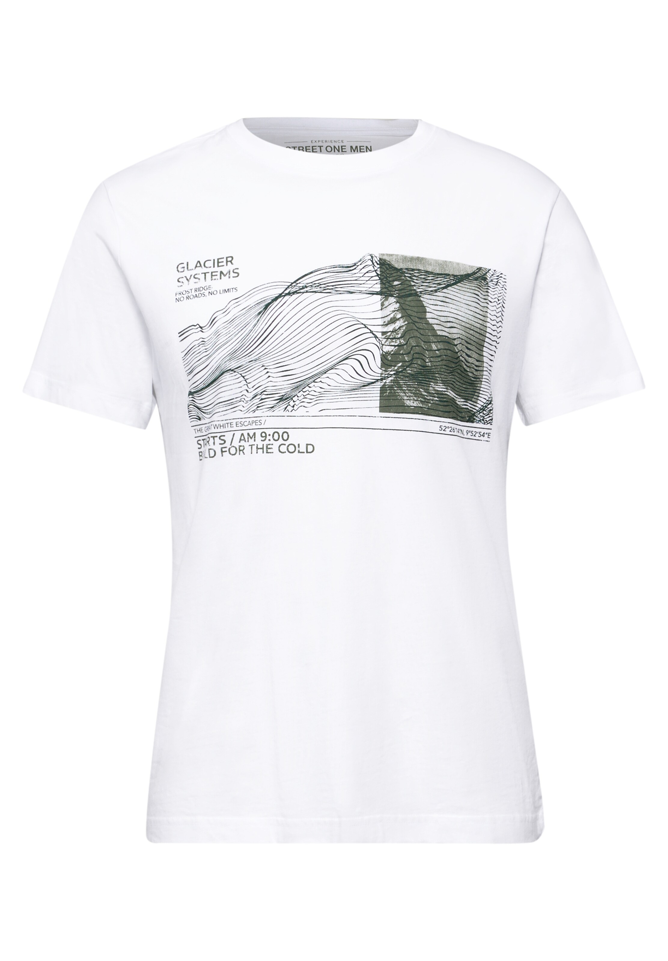Street One MEN Shirt in White: front