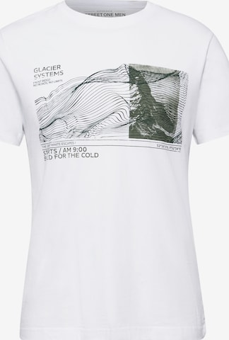 Street One MEN Shirt in White: front