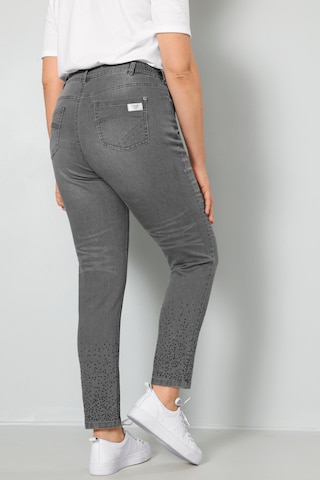 MIAMODA Slim fit Jeans in Grey