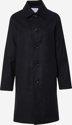 Rotholz Ανοιξιάτικο και φθινοπωρινό παλτό σε μαύρο: μπροστά
