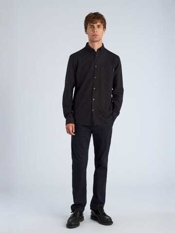 Regular fit Camicia di Lindbergh in nero