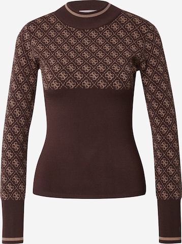 GUESS Sweater 'Lise' in Brown: front