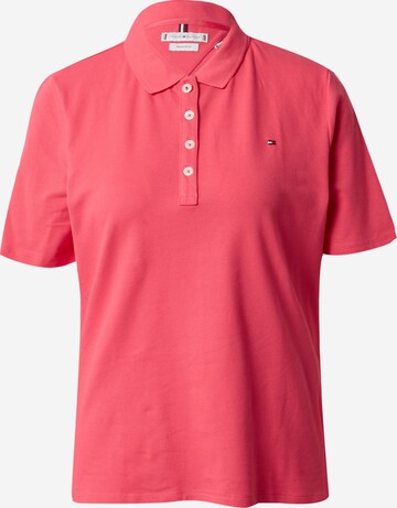 T-shirt TOMMY HILFIGER en rose : devant