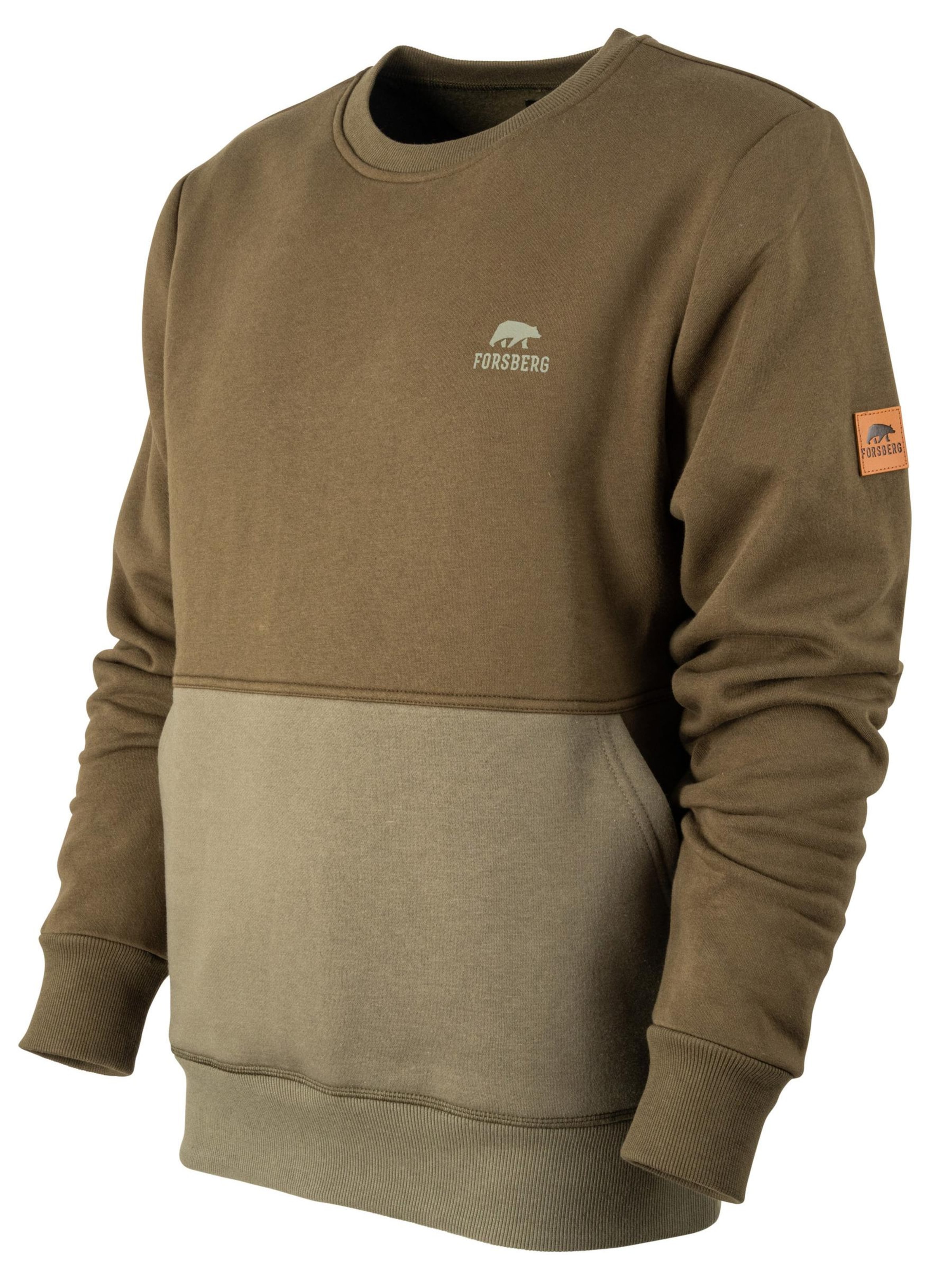 FORSBERG Sweatshirt 'Alvarson Sweatshirt' in Green
