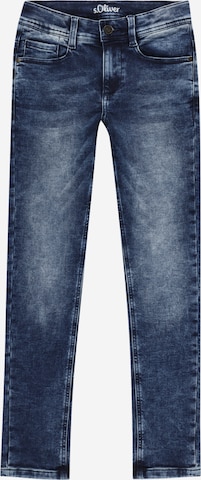 s.Oliver Regular Jeans in Blauw: voorkant