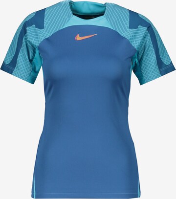 T-shirt fonctionnel 'Strike' NIKE en bleu : devant