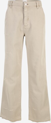 FRAME Loose fit Jeans in Beige: front