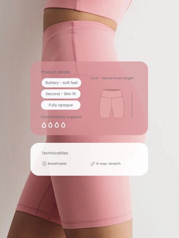 MyLibi Slim fit Leggings in Pink