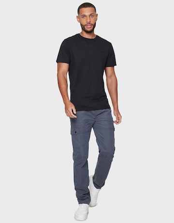 Coupe slim Pantalon cargo 'Pane' Threadbare en bleu