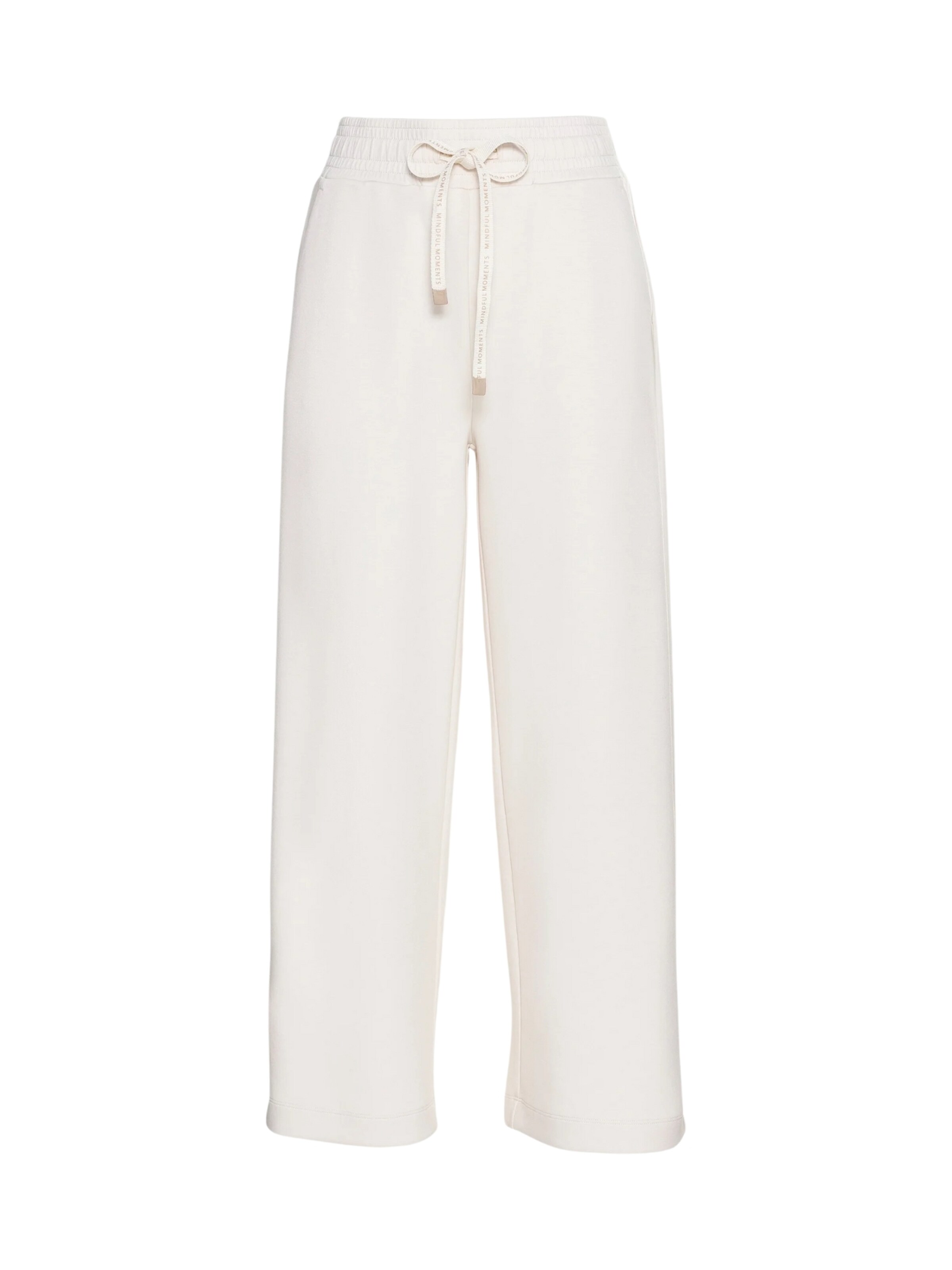 Wide Leg Pantalon 'Banu' Soyaconcept en blanc : devant