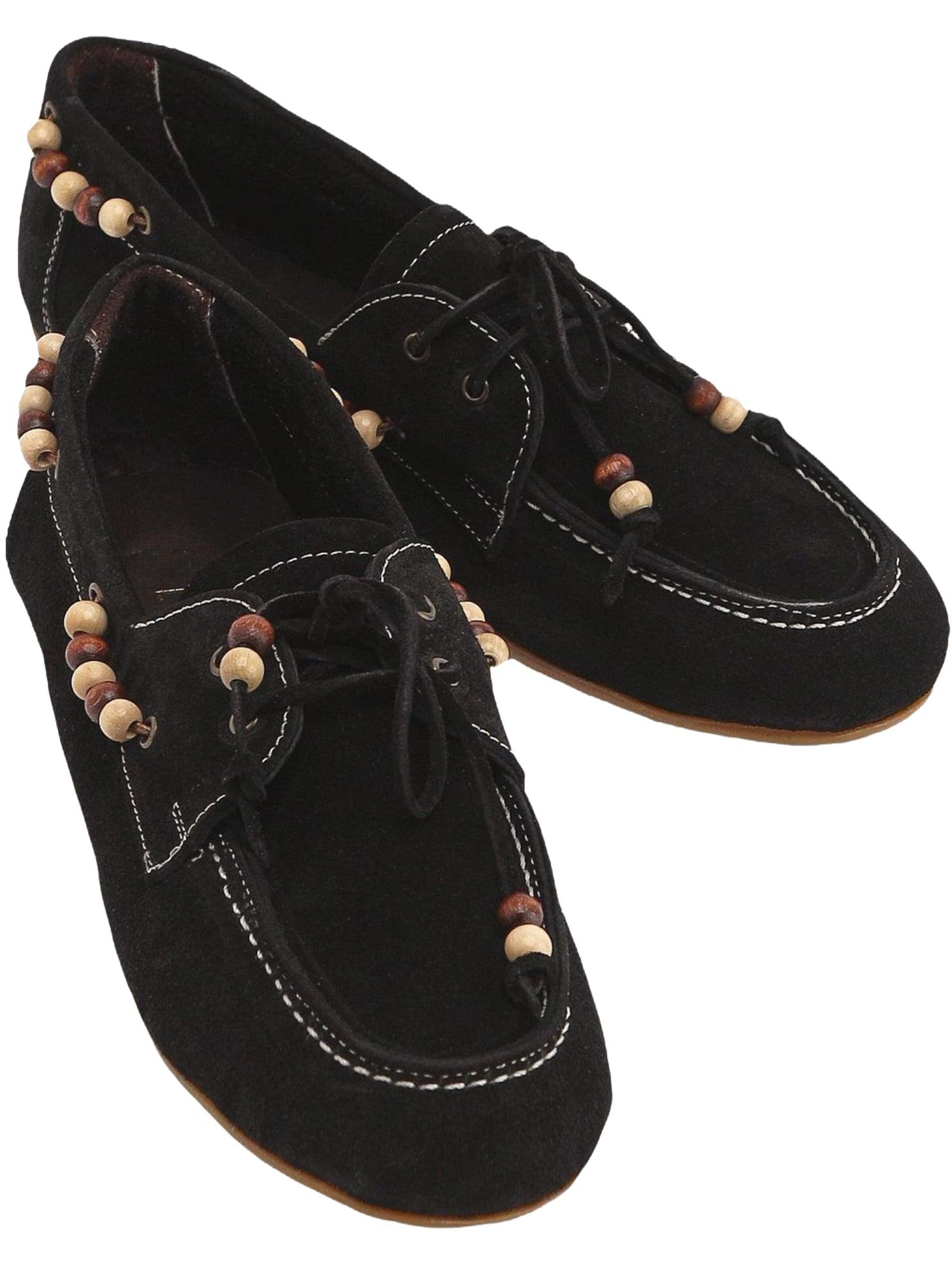 Limoya Schnürschuh 'Liah'‌ in Schwarz